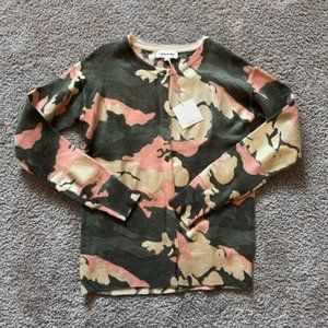 Zadig & Voltaire Girls Camo Sweater NWT